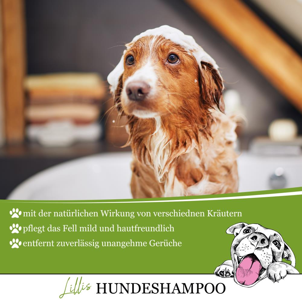 Lilli`s Hundeshampoo mit Kräutern - 500 ml