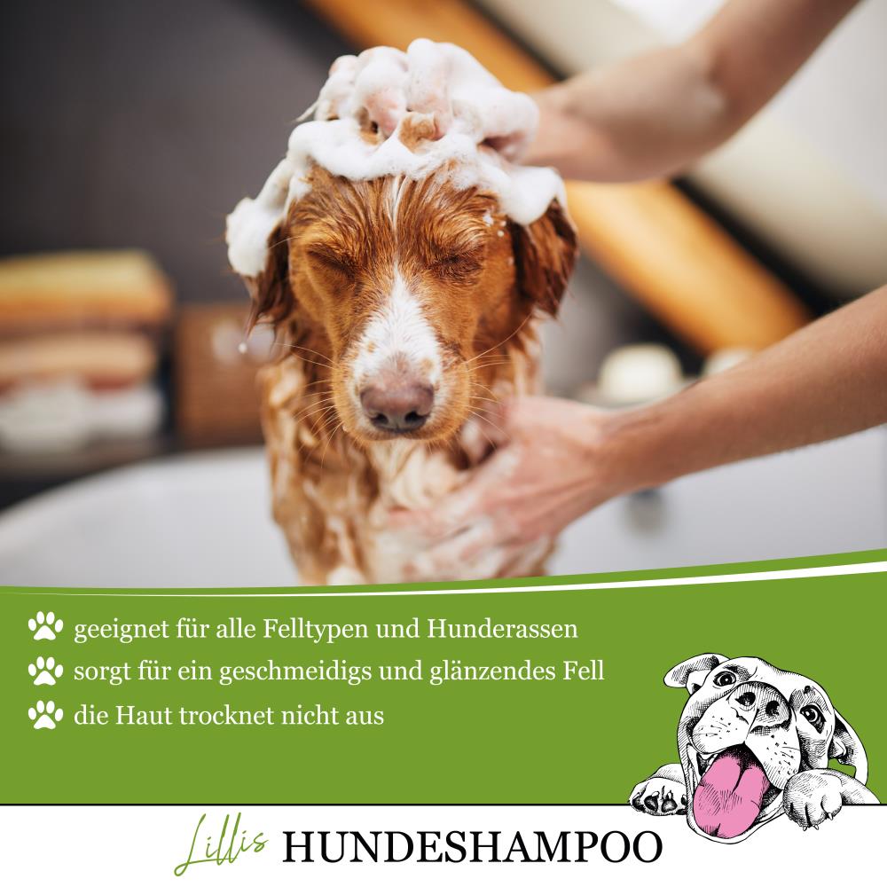 Lilli`s Hundeshampoo mit Pumpdeckel - 500 ml