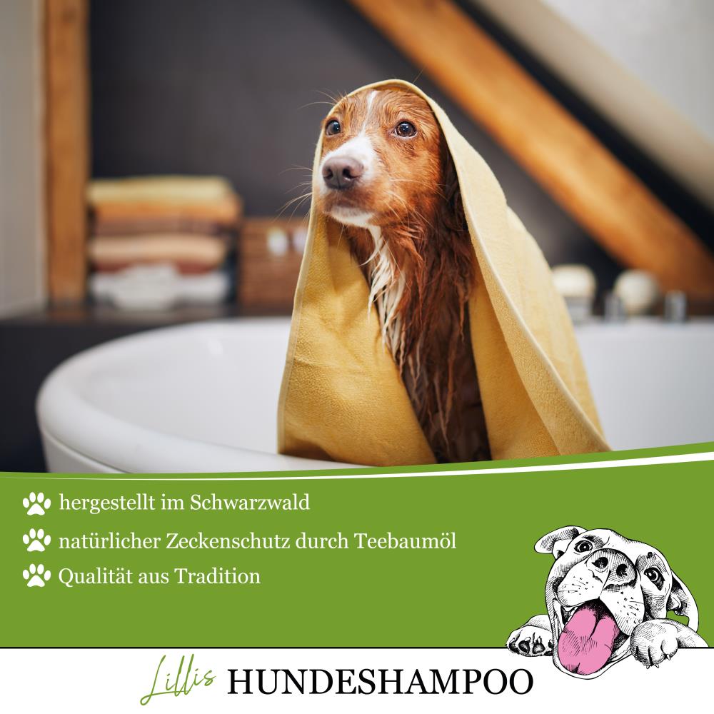 Lilli`s Hundeshampoo mit Pumpdeckel - 500 ml