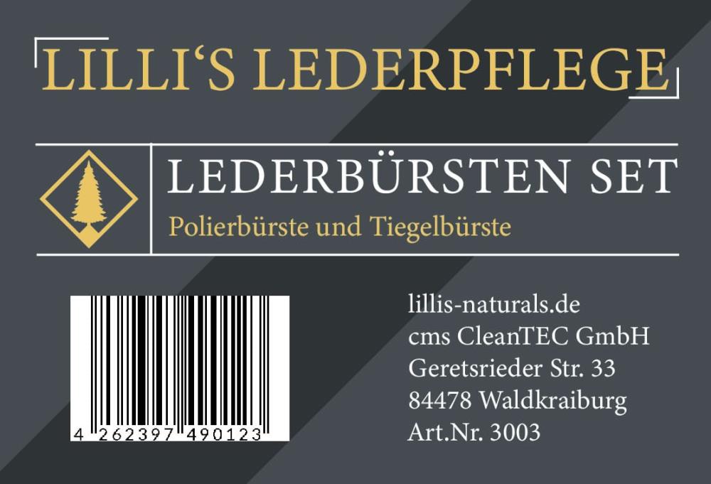 Lilli`s Lederbürsten Set - 