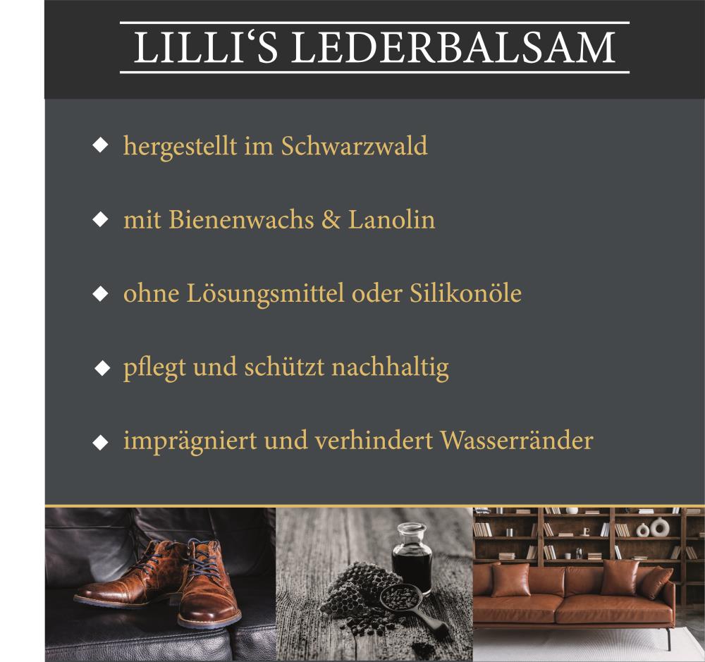 Lilli`s Lederbalsam farblos - 500 ml